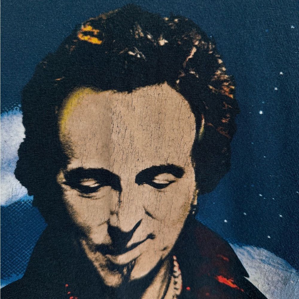 Bruce Springsteen Blue Graphic Men's T-Shirt concert tee - Picture 2 of 4